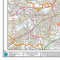 London Postcode District Map D7 - Bottom Left Corner