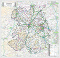 Map of Shropshire County