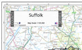 Map of Suffolk County