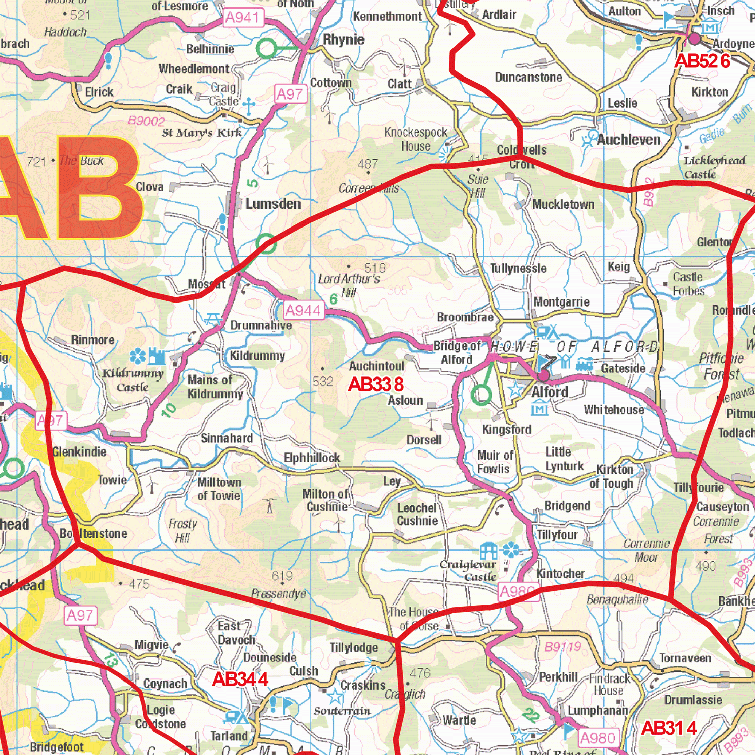 Ab24 Postcode Aberdeen Postcode Map (AB) – Map Logic