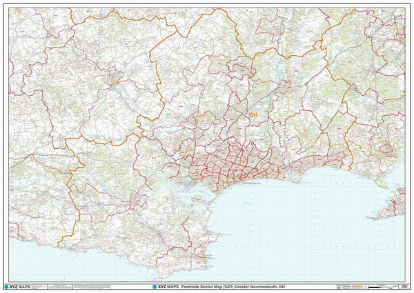 SN Postcode Map for the Swindon Postcode Area GIF or PDF Download – Map ...