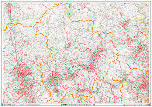Postcode Maps by Individual Postcode Areas – Map Logic