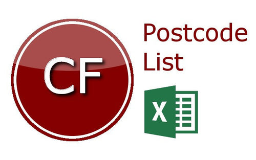 Cardiff Postcode Lists