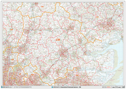 Postcode Pr21tx Chelmsford Postcode Maps for the CM Postcode Area | Map Logic