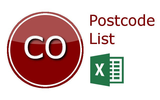 Colchester Postcode Lists