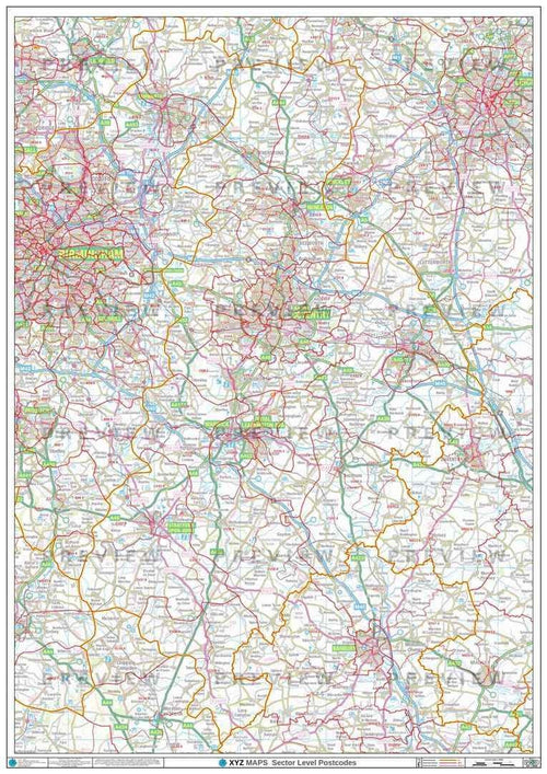 Coventry Postcode Maps for the CV Postcode Area | Map Logic