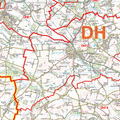 DH Postcode Map