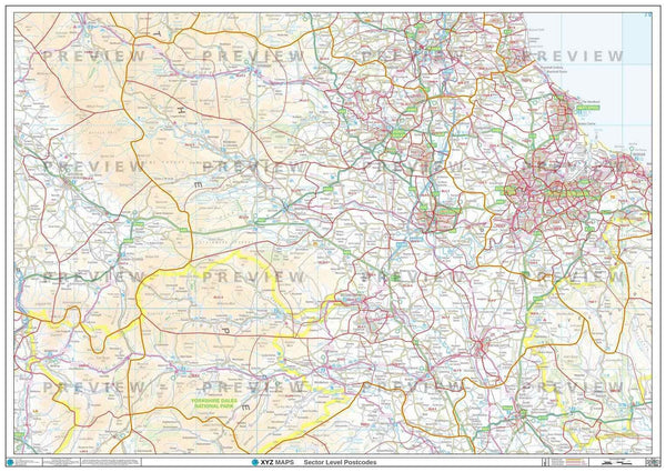 SN Postcode Map for the Swindon Postcode Area GIF or PDF Download – Map ...