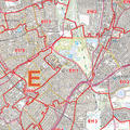 E Postcode Map