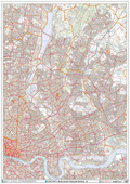 East London Postcode Map