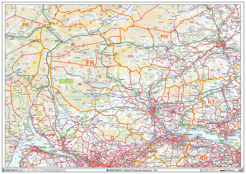 Postcode Maps by Individual Postcode Areas – Map Logic