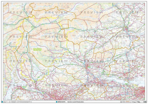 Postcode Maps in GIF or PDF Format for Download – Map Logic