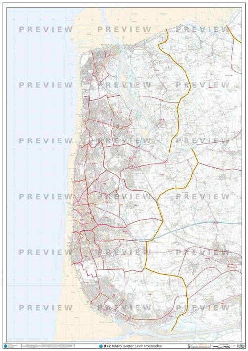 FY Postcode Map PDF or GIF Download