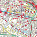 A closer look at the Manchester Area Postcode map