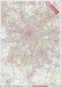 Manchester Area Postcode Map Sheet