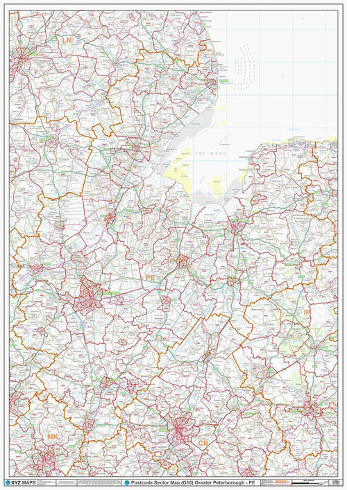 Peterborough Postcode Maps for the PE Postcode Area | Map Logic