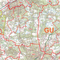GU Postcode Map