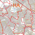 Harrow Postcode Map (HA) – Map Logic