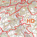 HD Postcode Map