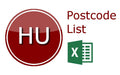 Hull Postcode Lists