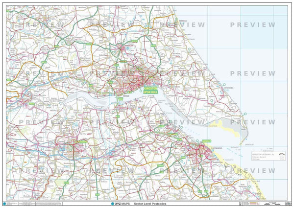 SN Postcode Map for the Swindon Postcode Area GIF or PDF Download – Map ...