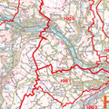 HX Postcode Map