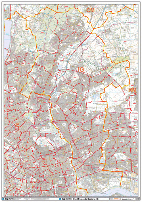4311 Postcode Map Postcode Maps by Individual Postcode Areas – Map Logic