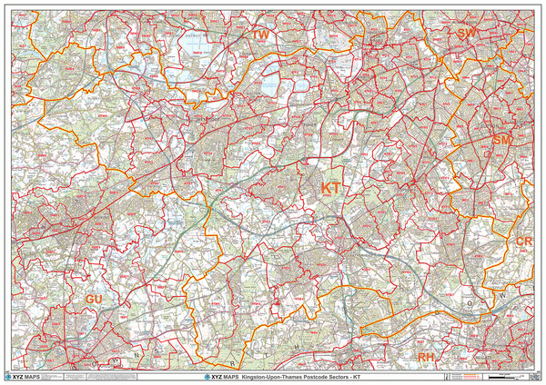 Blackpool Postcode Map (FY) – Map Logic