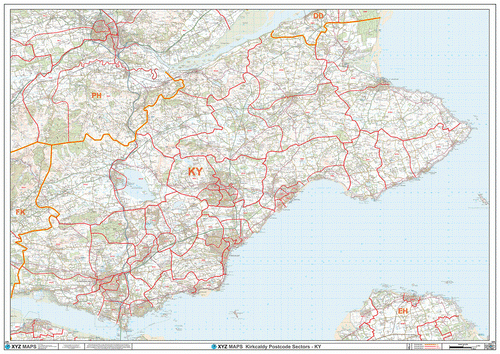 Kirkcaldy Postcode Map