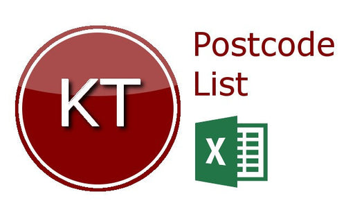 Kingston Upon Thames Postcode Lists