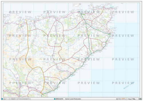 Kirkwall Postcode Map