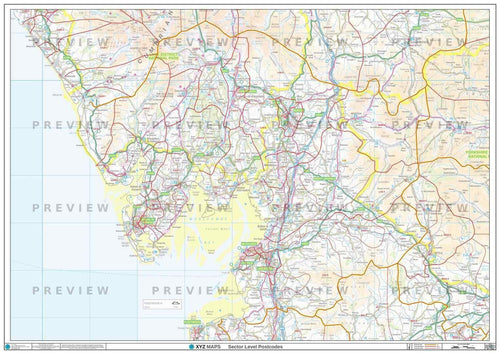 La22 Postcode Lancaster Postcode Maps for the LA Postcode Area | Map Logic