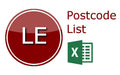 Leicester Postcode Lists
