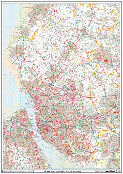 Liverpool Postcode Map