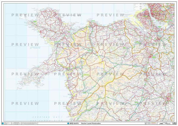 SN Postcode Map for the Swindon Postcode Area GIF or PDF Download – Map ...