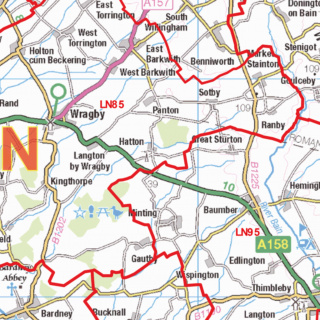 Lincoln Postcode Map (LN) – Map Logic