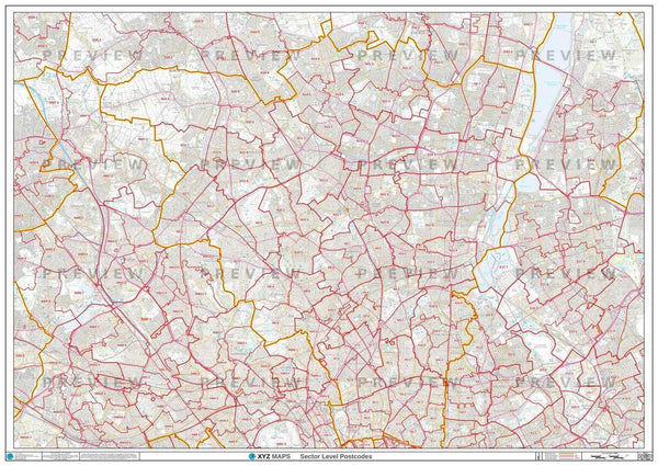 London Postcode Map - London Borough Map - Map Logic