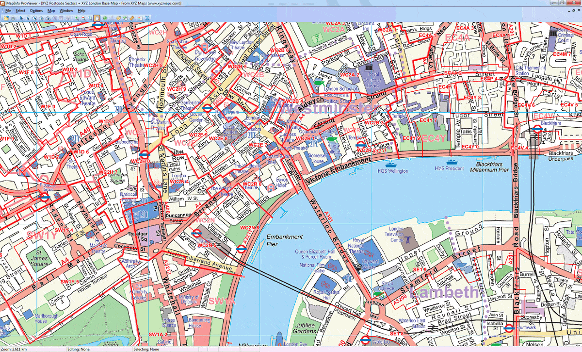 Postcode Atlas Greater London ProViewer Postcode Atlas – Map Logic