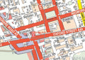 Oxford Street on the Central London Street Wall Map