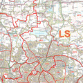 LS Postcode Map