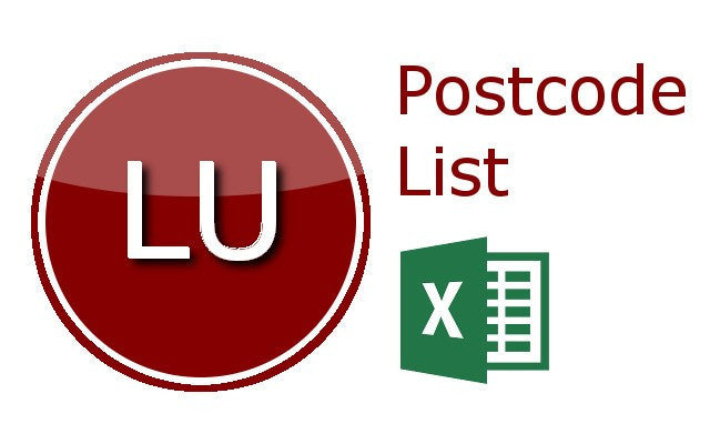 Luton Postcode Lists