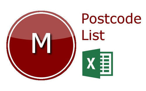 Manchester Postcode Lists