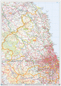 Newcastle Postcode Map