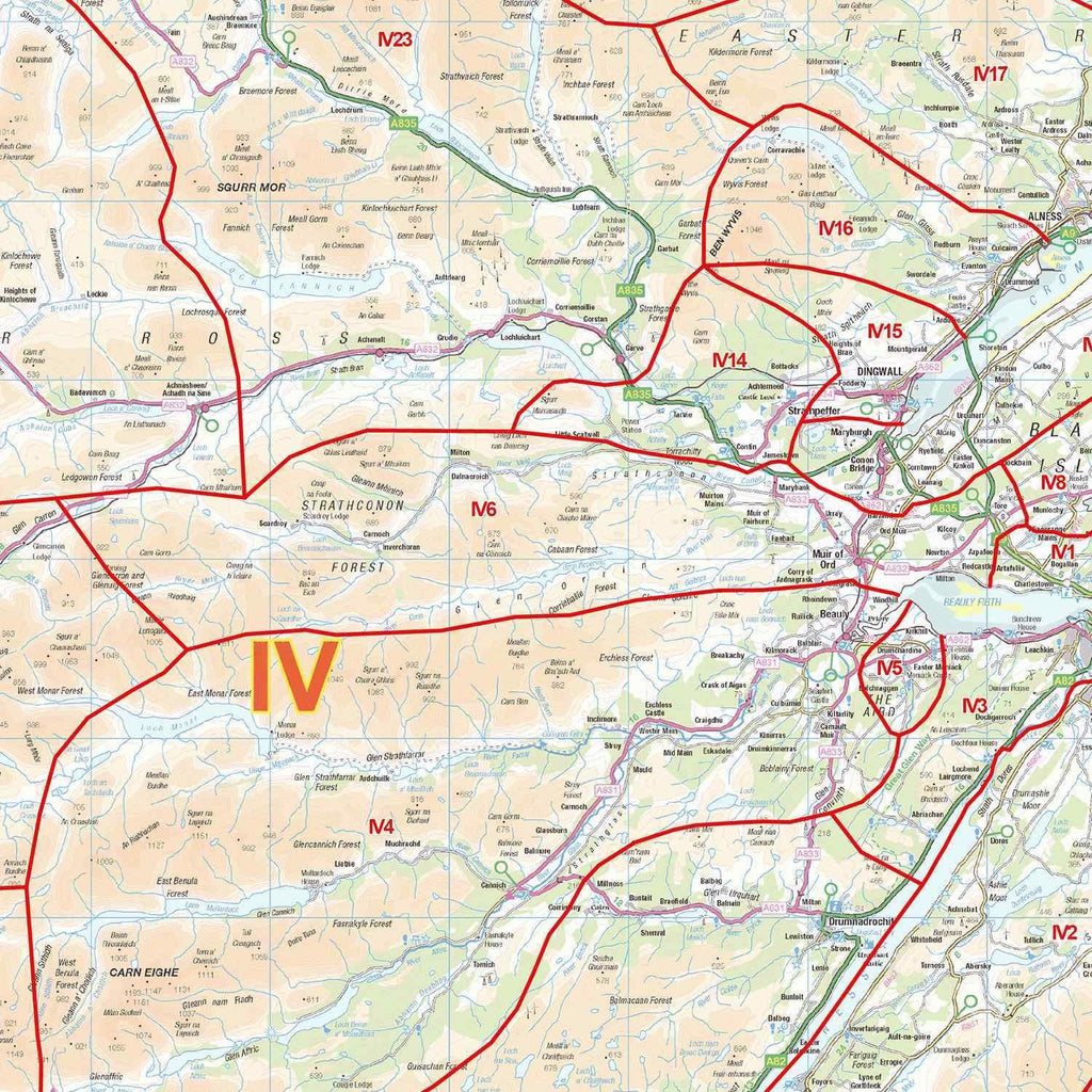 Find Postcode Scotland Northern Scotland Postcode District Map GIF or PDF Download (D6) – Map ...