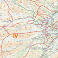 Dingwall Area of the Northern Scotland Postcode District Map