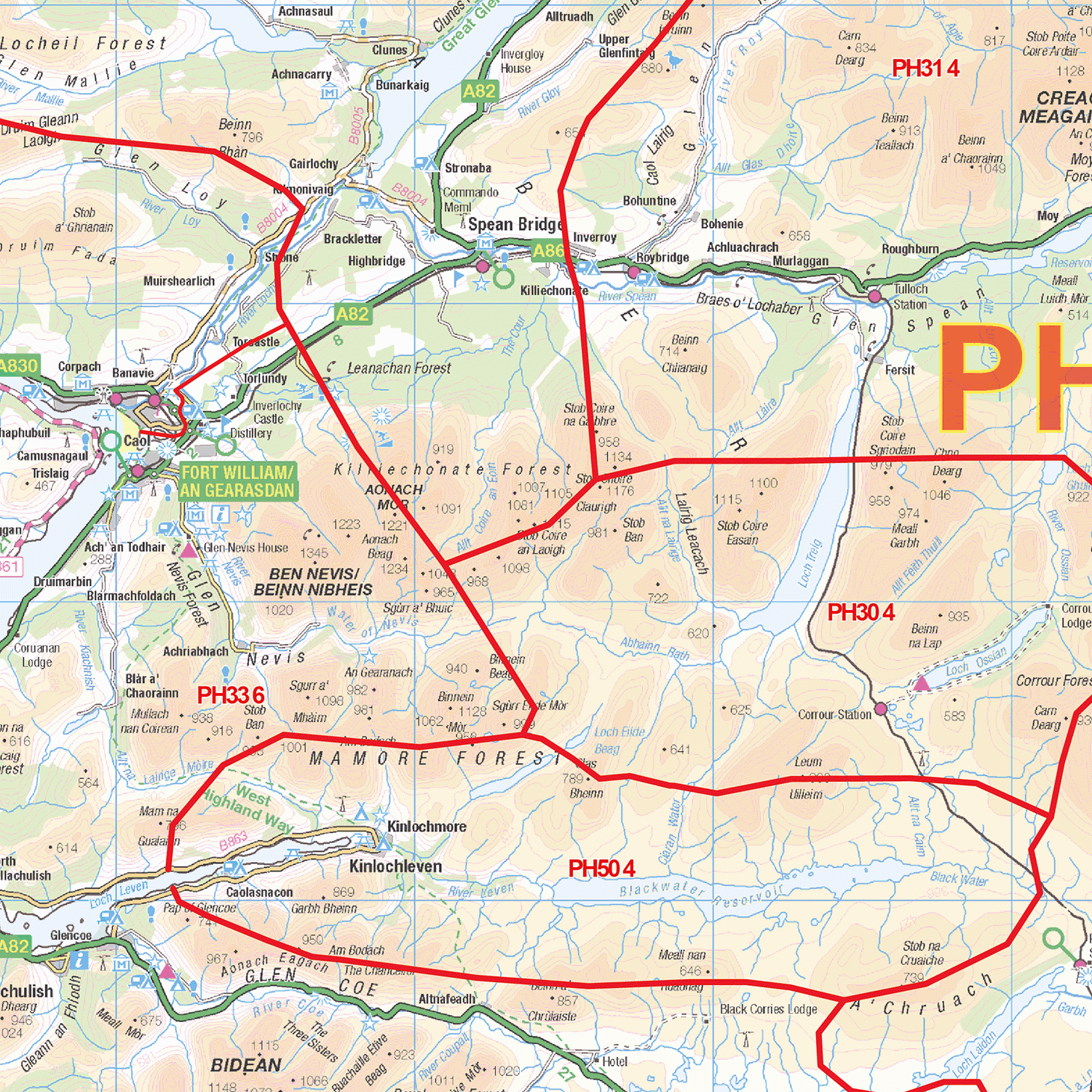 Perth Postcode Map (PH) – Map Logic