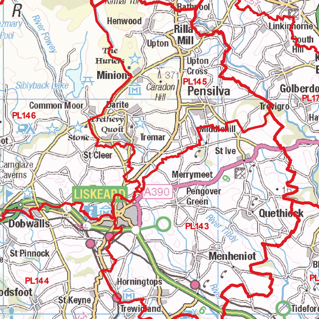 Plymouth Postcode Map (PL) – Map Logic