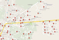 Postcode Latitude Longitude Locations in Google Maps