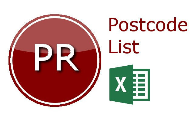Preston Postcode Lists
