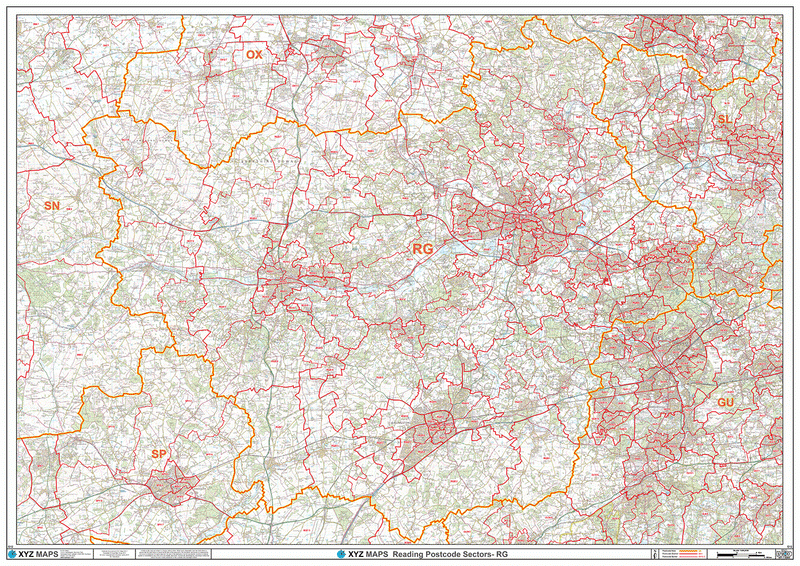 Reading Postcode Map